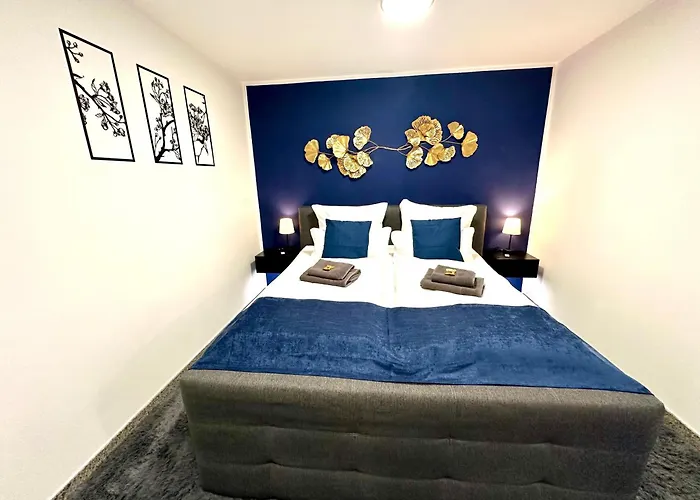 Daire Luxx - Naehe Universitaet-kliniken-parken-kueche-wlan Ulm