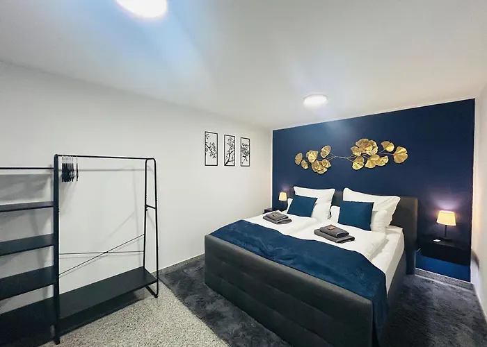 Daire Luxx - Naehe Universitaet-kliniken-parken-kueche-wlan