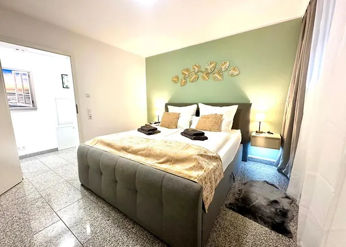 Daire Luxx - Naehe Universitaet-kliniken-parken-kueche-wlan